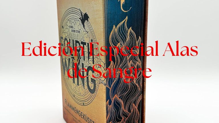 Portada de "Ediciones Especiales Alas de Sangre", entrada de la web Alas de Dragones en la que se habla de llas ediciones a la venta a precio económico de las ediciones con las páginas pintadas de los libros de Alas de Sangre