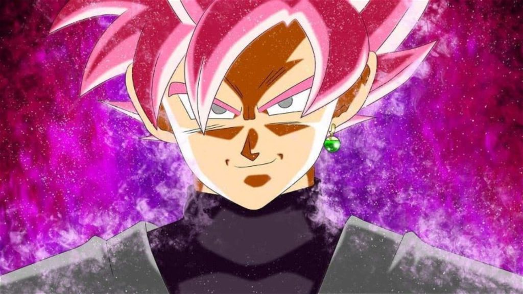 Imagen del Supersaiyano Rosado (también conocido como black rose)